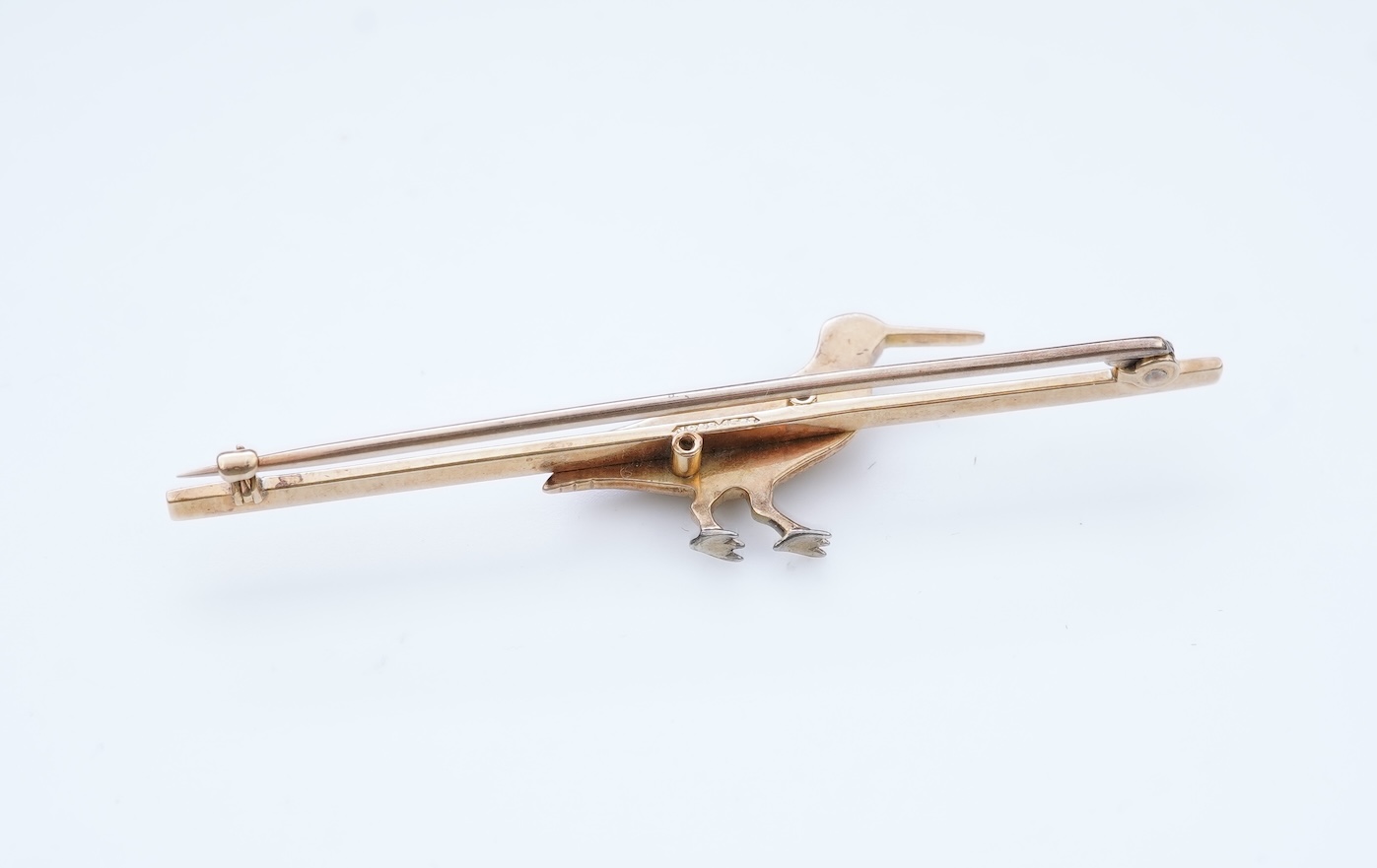 Lucien De Roeck for Bois Maru, a 1958 Brussels Expo sidetable modelled as an artists palette.